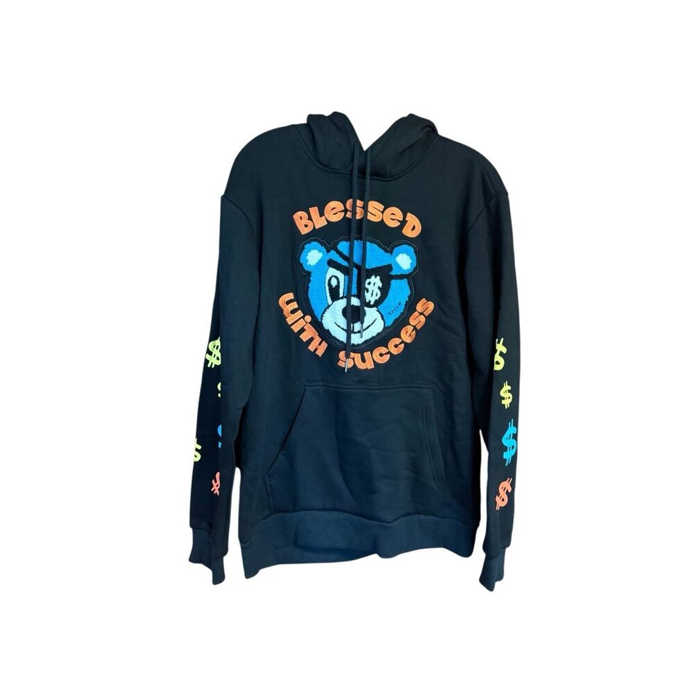 BLESSED WITH SUCCESS Unisex Hoodie Sweatshirt Sz M NWT